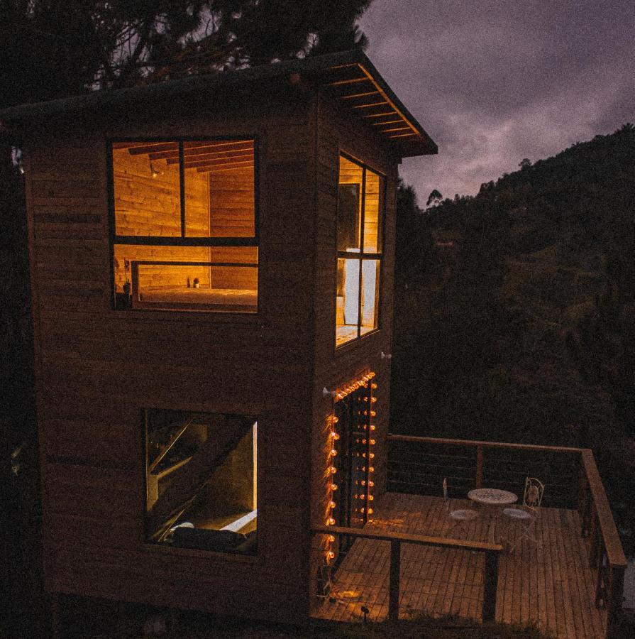 Cabanas Refugio Himalaya Guatapé Exterior foto