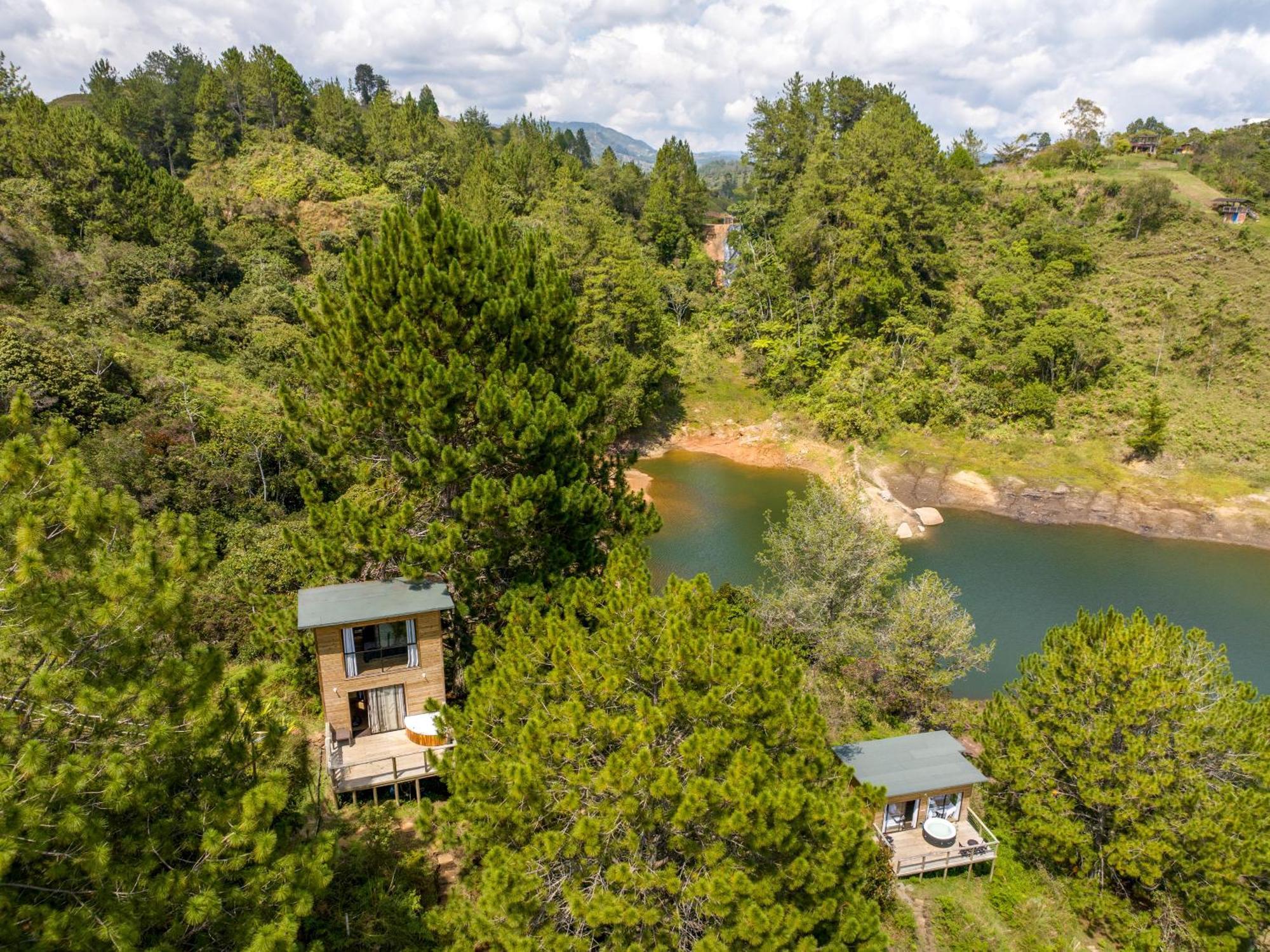 Cabanas Refugio Himalaya Guatapé Exterior foto
